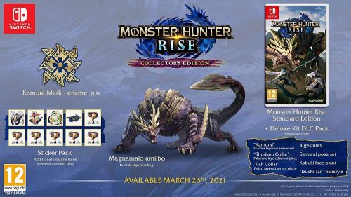 monster hunter rise collectors edition pre order