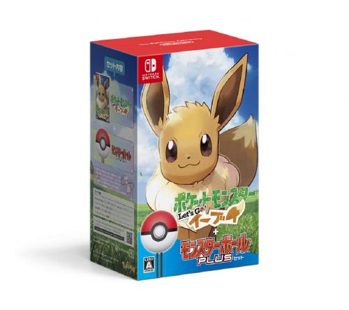 Pokémon: Let's Go, Eevee! + Poké Ball Plus Pack