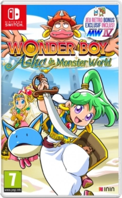 Wonder Boy: Asha in Monster World (desert cover)